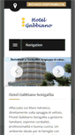 Mobile Screenshot of gabbiano-senigallia.com